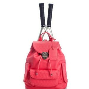 NWOT Court Couture Hampton Tennis Backpack Pink